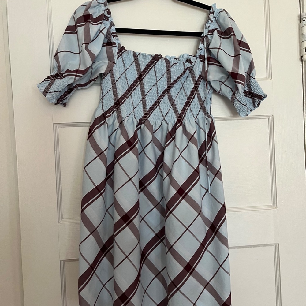 Hill House Athena nap dress, size small, missing string, Matilda print - Picture 3 of 8
